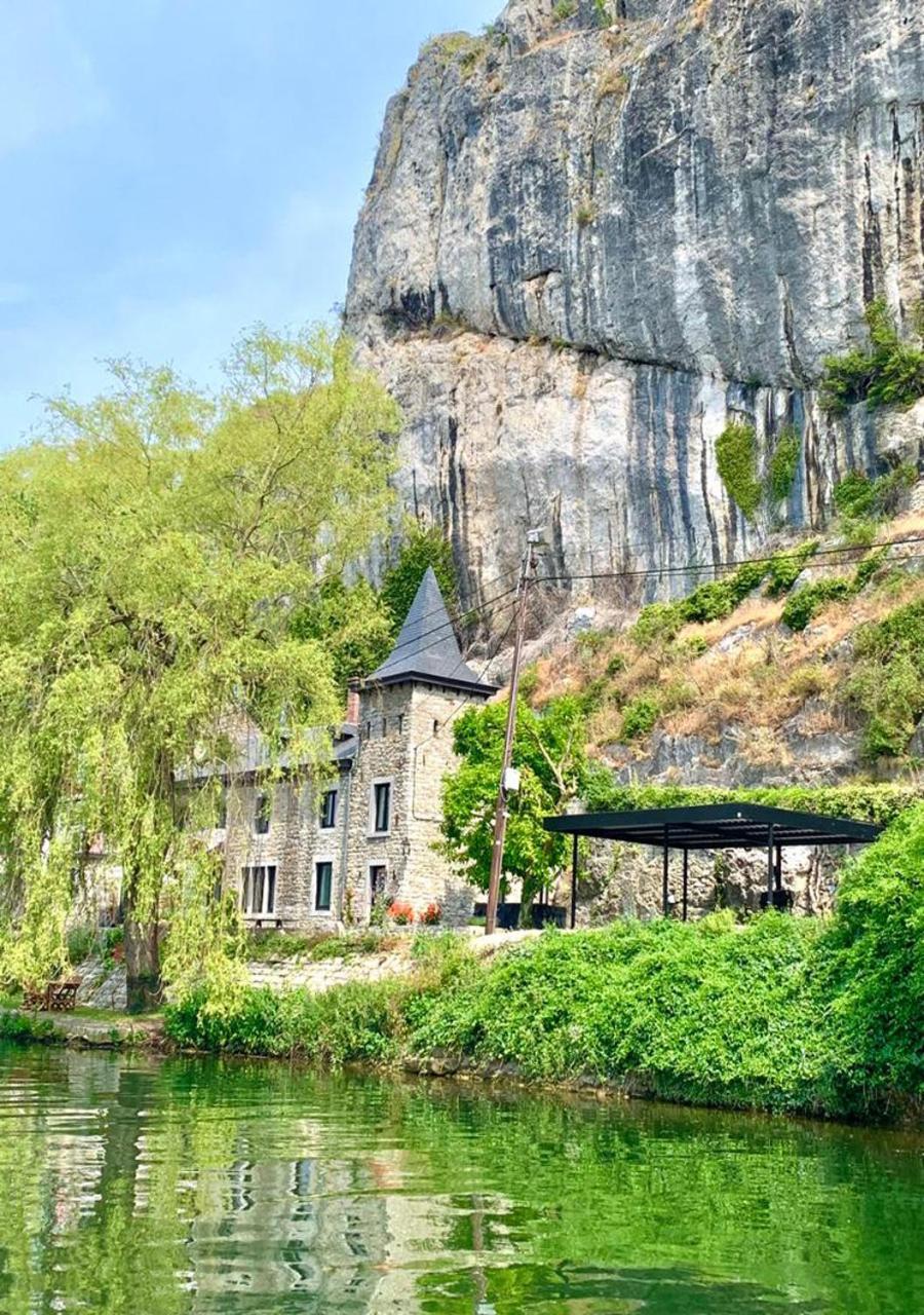 Vila Pieds Dans L'Eau Private Wellness Bordure De Meuse Lustin Exteriér fotografie